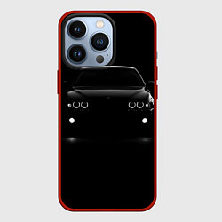 Чехол для iPhone 13 Pro BMW in the dark, цвет: 3D-красный
