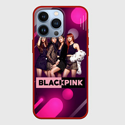 Чехол для iPhone 13 Pro Kpop Blackpink, цвет: 3D-красный