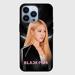 Чехол для iPhone 13 Pro Rose Blackpink music, цвет: 3D-черный