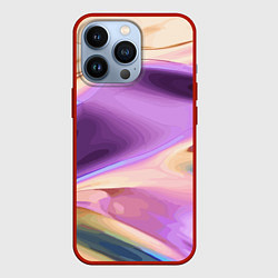 Чехол для iPhone 13 Pro Голографический арт, цвет: 3D-красный