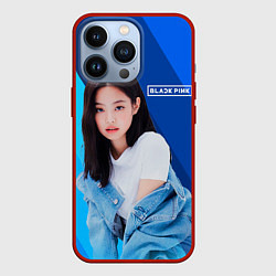 Чехол для iPhone 13 Pro Jennie kpop, цвет: 3D-красный