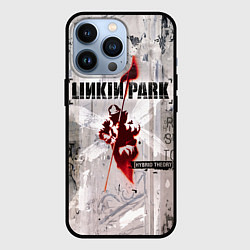 Чехол для iPhone 13 Pro Linkin Park Hybrid Theory, цвет: 3D-черный