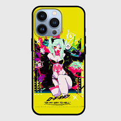 Чехол для iPhone 13 Pro Ребекка - Киберпанк 2077, цвет: 3D-черный