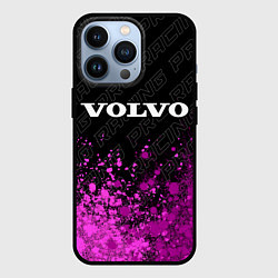 Чехол для iPhone 13 Pro Volvo pro racing: символ сверху, цвет: 3D-черный