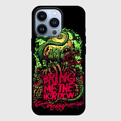 Чехол iPhone 13 Pro Bring me the horizon dinosaurs