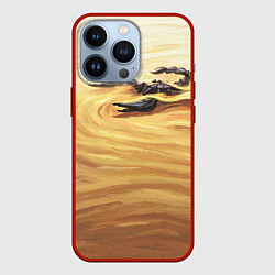 Чехол для iPhone 13 Pro Жало скорпиона, цвет: 3D-красный