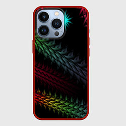 Чехол для iPhone 13 Pro Звездный салют, цвет: 3D-красный