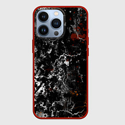 Чехол для iPhone 13 Pro Граффити абстрактный рисунок, цвет: 3D-красный