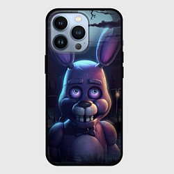 Чехол для iPhone 13 Pro Bonnie FNAF, цвет: 3D-черный