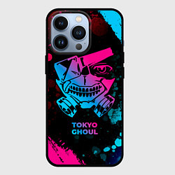 Чехол для iPhone 13 Pro Tokyo Ghoul - neon gradient, цвет: 3D-черный