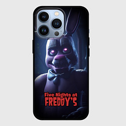 Чехол для iPhone 13 Pro Five Nights at Freddys Bonnie, цвет: 3D-черный