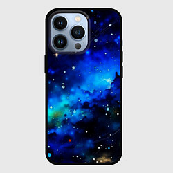 Чехол для iPhone 13 Pro Живописный космос, цвет: 3D-черный