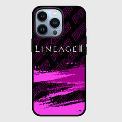 Чехол для iPhone 13 Pro Lineage 2 pro gaming: символ сверху, цвет: 3D-черный