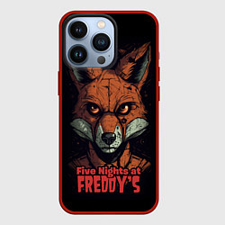 Чехол для iPhone 13 Pro Five Nights at Freddys Mangle, цвет: 3D-красный