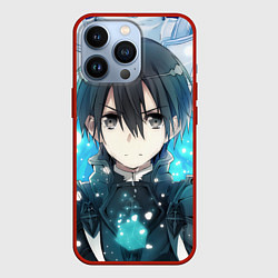 Чехол для iPhone 13 Pro Sword Art Online Кадзуто Киригая, цвет: 3D-красный