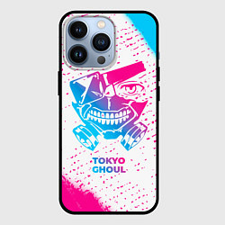 Чехол для iPhone 13 Pro Tokyo Ghoul neon gradient style, цвет: 3D-черный