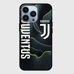 Чехол для iPhone 13 Pro Juventus dark green logo, цвет: 3D-черный