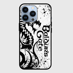 Чехол для iPhone 13 Pro Балдурс гейт 3 - дракон, цвет: 3D-черный