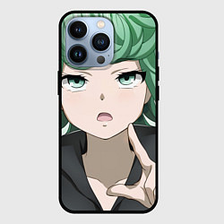 Чехол для iPhone 13 Pro One Punch Man Тацумаки, цвет: 3D-черный