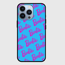 Чехол для iPhone 13 Pro Barbie pattern, цвет: 3D-черный