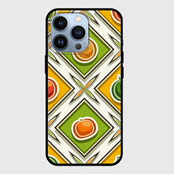 Чехол iPhone 13 Pro Fruits and berries pattern