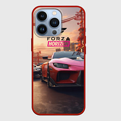 Чехол для iPhone 13 Pro Forza street racihg, цвет: 3D-красный