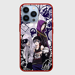 Чехол для iPhone 13 Pro Троица - Темный дворецкий, цвет: 3D-красный