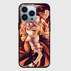 Чехол для iPhone 13 Pro Touhou Project Фландр Scarlet, цвет: 3D-черный