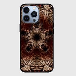 Чехол для iPhone 13 Pro Зацикленный ужас, цвет: 3D-черный