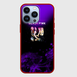 Чехол для iPhone 13 Pro Blackpink art, цвет: 3D-красный