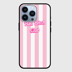 Чехол для iPhone 13 Pro Bad Bitch Club - barbie style, цвет: 3D-черный