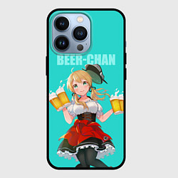 Чехол для iPhone 13 Pro Beer - chan, цвет: 3D-черный