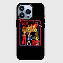 Чехол для iPhone 13 Pro Игра со спичками - клуб пироманов, цвет: 3D-черный