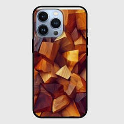 Чехол iPhone 13 Pro Паттерн камни и кристаллы