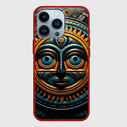 Чехол для iPhone 13 Pro Африканское солнце, цвет: 3D-красный