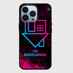 Чехол для iPhone 13 Pro The Neighbourhood - neon gradient, цвет: 3D-черный