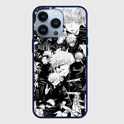 Чехол для iPhone 13 Pro Сатору Годжо - Магическая Битва, цвет: 3D-тёмно-синий