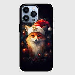 Чехол для iPhone 13 Pro New year s fox, цвет: 3D-черный