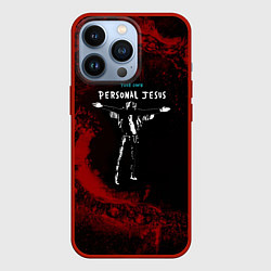 Чехол для iPhone 13 Pro Depeche Mode - personal jesus dave, цвет: 3D-красный