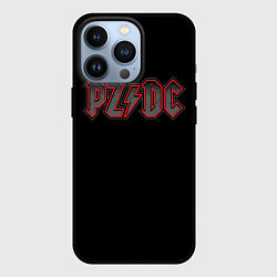 Чехол для iPhone 13 Pro PZDC - ACDC, цвет: 3D-черный