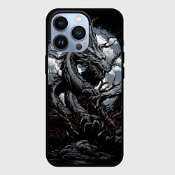 Чехол для iPhone 13 Pro Дракон ярких фейерверков 2024, цвет: 3D-черный