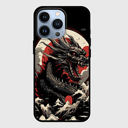 Чехол для iPhone 13 Pro Дракон вечности символ года, цвет: 3D-черный