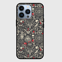 Чехол для iPhone 13 Pro Колдовство и чёрная магия, цвет: 3D-черный