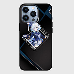 Чехол для iPhone 13 Pro Фурина в ромбе, цвет: 3D-черный