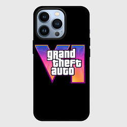 Чехол для iPhone 13 Pro Grand Theft Auto 6, цвет: 3D-черный