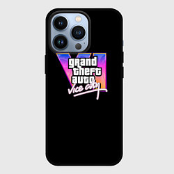 Чехол iPhone 13 Pro Gta 6 vice city logo