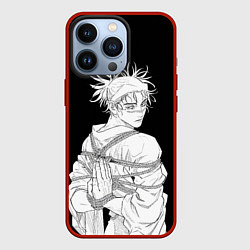 Чехол для iPhone 13 Pro Чосо в шибари - Магическая битва, цвет: 3D-красный