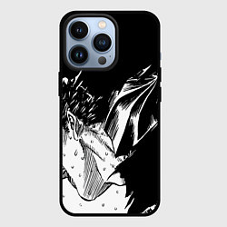 Чехол для iPhone 13 Pro Берсерк Гатс в чёрных доспехах, цвет: 3D-черный