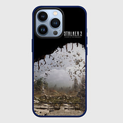 Чехол для iPhone 13 Pro STALKER 2 выход из тоннеля, цвет: 3D-тёмно-синий