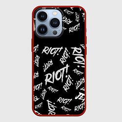 Чехол для iPhone 13 Pro Paramore alllogo, цвет: 3D-красный